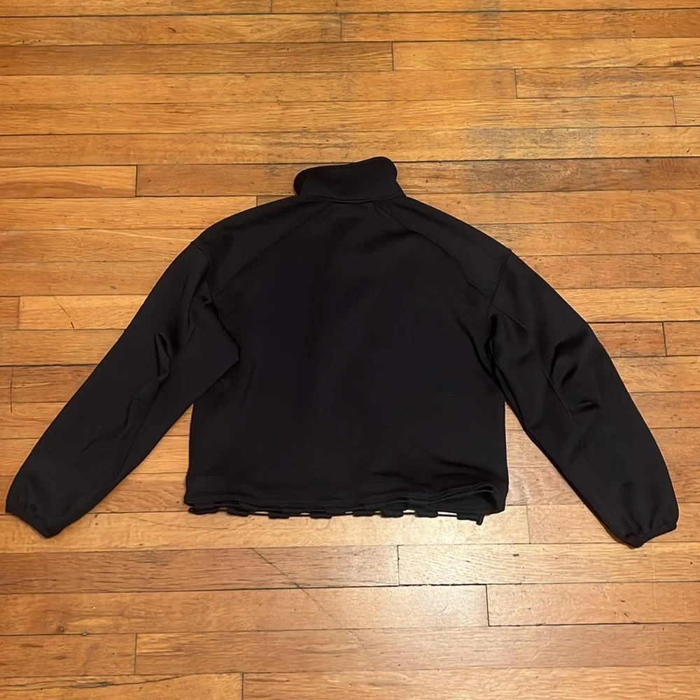 Fabletics Barrier Scuba Oversized Pullover in Black, size XS - Picture 12 of 13